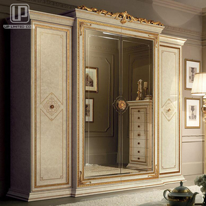 High <b>End</b> Custom Luxurious Upholstery Bedroom Furniture King Size Square Antique French Wood Wedding <b>Bed</b> Set UP-004 Wedding <b>Bed</b> S - Product Image 3