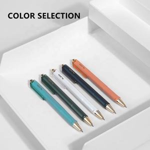 <span class=keywords><strong>Stylo</strong></span> rétractable Deli Nusign Geli, pointe fine <span class=keywords><strong>de</strong></span> 0,5 mm, encre noire, écriture fluide pour fournitures <span class=keywords><strong>de</strong></span> bureau et scolaires, papeterie - Product Image 4