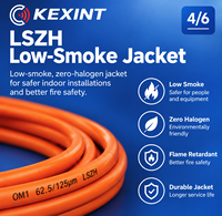 Câble de raccordement à fibre optique multimode KEXINT OM1 62,5/125 µm ST vers SC LSZH