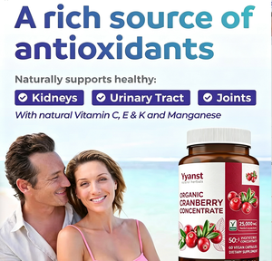 Concentré de canneberge biologique de haute qualité, marque privée, puissant antioxydant, favorise et améliore la santé de la vessie, capsules OEM - Product Image 4