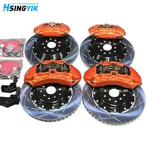 Good Quality Brake Parts Manufacturer Upgrade Auto Part System Racing Car Brake System Big Brake Kit 6 Piston Front And 4 Piston Rear