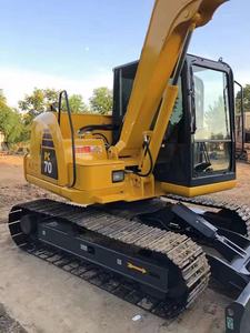 รถขุดขนาดเล็กมือสอง KOMATSU PC 70 70-8 สภาพดีเยี่ยม PC70-8 7 ตัน เครื่องยนต์และปั๊มของแท้จากญี่ปุ่น รถขุดตีนตะขาบขนาดเล็กมือสอง - Product Image 2