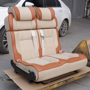 Asiento de Coche Plegable de Cuero Impermeable AutoLiuMa <span class=keywords><strong>para</strong></span> Camper Van, Sistema de Conversión Fácil <span class=keywords><strong>para</strong></span> Taller Móvil - Product Image 2