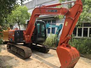 Miniexcavadora de 6 toneladas y 7 toneladas, miniexcavadora usada Hitachi Zx70 Zx60, máquina excavadora de segunda mano pequeña Hitachi Zx60 Zx70 para granja - Product Image 2