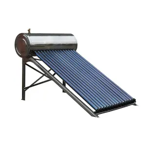 GOSBEL supplier pipe integrated pressurized solar water heater sun power heater system pressurized