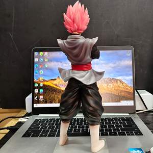 Figura Decorativa de Anime de Son <span class=keywords><strong>Goku</strong></span> Zamasu Super <span class=keywords><strong>Saiyan</strong></span> <span class=keywords><strong>Rose</strong></span> de Dragon Ball, Modelo de Adorno con Máscara - Product Image 6