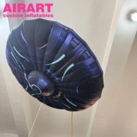 2 Metre Çapında Şişirilebilir UFO Uzay Aracı, Şişirilebilir UFO Tabağı, Özel Boyutta Uçan Tabağı Şişirilebilir Ürünler
