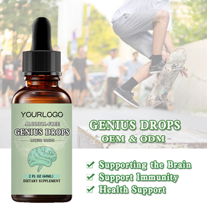 Suplementos Líquidos Naturales Personalizados OEM Genius Drops para Mejorar la Concentración y la Atención en Niños, Apoya la Función Cerebral Saludable - Product Image 4