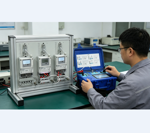 เครื่องวัดพลังงานไฟฟ้าแบบพกพาเฟสเดียว ความแม่นยำสูงระดับ 0.05  220V IP53 รับประกัน 1 ปี ทดสอบอัตโนมัติ ทดสอบการค่อยๆเพิ่มโหลด - Product Image 5