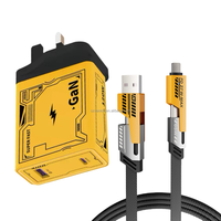 Chargeur rapide 120W, câble USB Type C PD, charge rapide, adaptateur Quick Charge 3.0 pour iPhone, Xiaomi, Samsung, Oneplus, téléphones portables