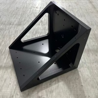 Profilé d'extrusion en aluminium industriel usiné CNC provenant d'une usine source en Chine