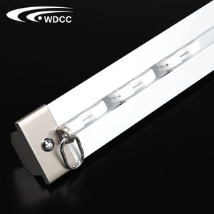 Système de rail de rideau WDCC, montage mural ou au plafond, tringle à rideau robuste, rail de plafond coulissant en aluminium, ensemble de rail de rideau en forme de S - Product Image 3