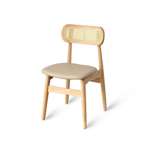 Chaises design en rotin et bois massif, authentiques et modernes, style mid-century, pour la maison, le bar, l'hôtel, le restaurant, la salle à manger, le salon, l'appartement (vente en gros) - Product Image 2