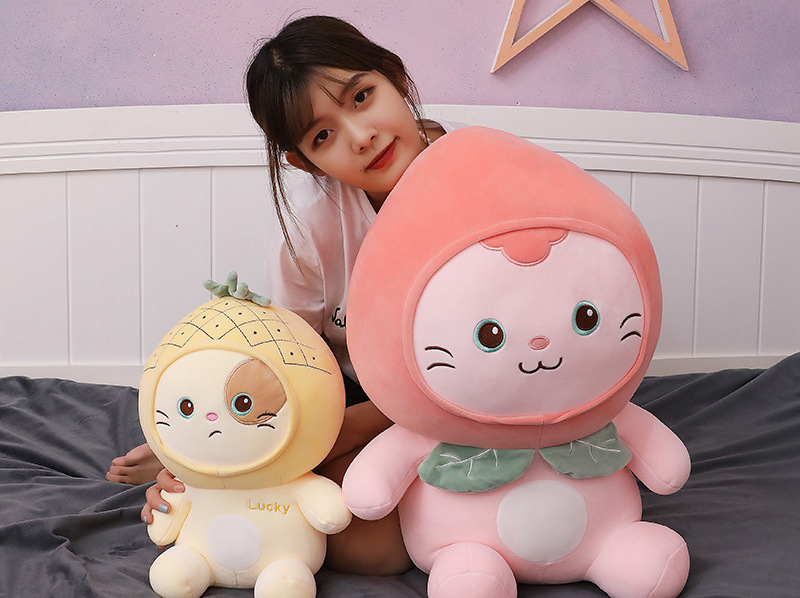 Keel Toys pluche knuffel Koe - zwart/wit - 18 cm - knuffeldier | Fun en Feest