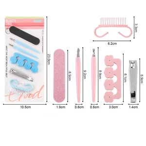 Kit de soin des ongles des pieds professionnel portable <span class=keywords><strong>6</strong></span> en 1, nouveau, manucure et pédicure pour un usage domestique ou en salon - Product Image 2