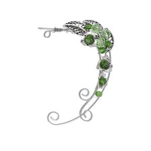 Manchettes d'oreilles Elven pour femmes, boucles d'oreilles féeriques elfe faites à la main, Clip à filigrane pour Costume d'halloween fantaisie 1 pièce - Product Image 6