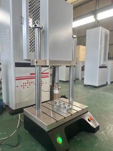 500N 1000N Motor Drive Borracha Máquina De Teste De Fadiga Dinâmica Tênsil De Plástico - Product Image 3