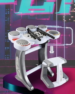 Juego de Batería Electrónica Musical para Niños al por Mayor con Silla, Juguete de Batería para Niños Pequeños, Instrumento Musical para Jugar y Aprender - Product Image 2