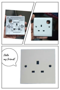 Correa de ormaldehído, cubierta de asiento de inodoro <span class=keywords><strong>con</strong></span> botón de interruptor de enchufe eléctrico - Product Image 4