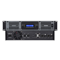 Amplificateur de puissance professionnel MD-1000 2U 2x1000W à montage en rack haute efficacité pour scène, DJ, KTV, sonorisation en direct, système PA