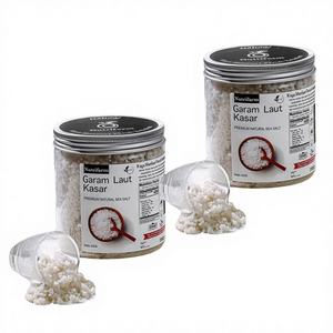 Sal Marina Orgánica Nutrifarm Sin Refinar 100% Pura Calidad Gourmet 450g Tamaño Personalizable para Uso Culinario de Indonesia - Product Image 1