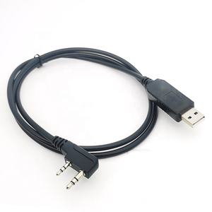 K1 Kenwood <strong>Two</strong>-Way Ham Radio USB <strong>Programming</strong> Cable 3ft FTDI Chip <strong>2</strong> Pin Connector PVC Jacket Braid Shielding for UV-5R UV-82HP - Product Image 4