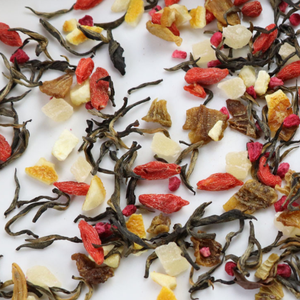 Thé aux fruits séchés chinois populaires, saveur orange douce et pêche miel, mélange personnalisé OEM - Product Image 4