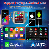 Radio Estéreo para Highlander con GPS Integrado, CarPlay, Mirror Link, WiFi, Reproductor MP3, Audio de Alta Resolución, Pantalla Dividida, USB y Cámara de Reversa