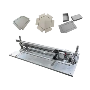 Máquina de corte de ranura en V Manual, herramienta de mano de tapa dura para tablero de tarjeta de MDF, caja de papel rígida, fabricación de pequeños negocios