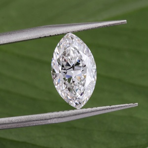 Diamantes de Laboratório VS1 3.11 Quilates E-Labour Pedra Quadrada Olho de Cavalo Certificada IGI Tratada contra Radiação Joia Colecionável - Product Image 2