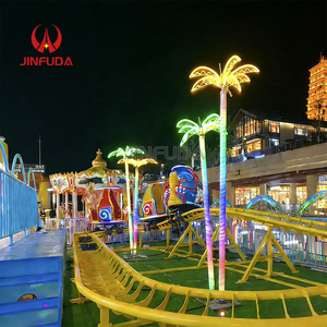 Montaña Rusa Giratoria de Grado Comercial, Mini, 16 Asientos, Cabinas Coloridas, Atracción para Exteriores - Product Image 3