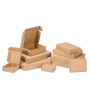 Sang trọng tùy chỉnh thương hiệu hộp quà tặng bao bì giấy bưu phẩm carton vận chuyển hộp vận chuyển hộp với biểu tượng tùy chỉnh cho quà tặng bao bì