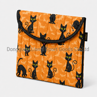 Housse pour ordinateur portable matelassée style enveloppe avec rabat, étui souple pour ordinateur, pochette rembourrée pour ordinateur portable avec logo personnalisé, fournisseur