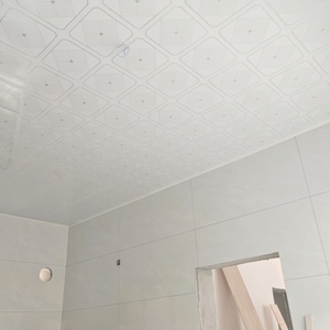 Vari Stili di Linee Decorative per Pannelli a Soffitto, Tablilla PVC <span class=keywords><strong>Para</strong></span> Cielo Raso, Modanature e Cornici in PVC per Soffitto - Product Image 5