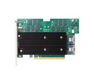 Carte contrôleur Broadcom 9670W-16i LSI SAS 4116W SAS/SATA NVMe <span class=keywords><strong>Mega</strong></span> <span class=keywords><strong>RAID</strong></span>, adaptateur serveur PCIe 4.0 x16 24 Go, 2x8 SFF-8654 - Product Image 1