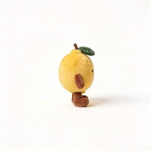 Adorable Peluche Citron Moelleuse - Tailles Personnalisées, Matière Polyester, Peluche Citron Promotionnelle Douce - Product Image 4