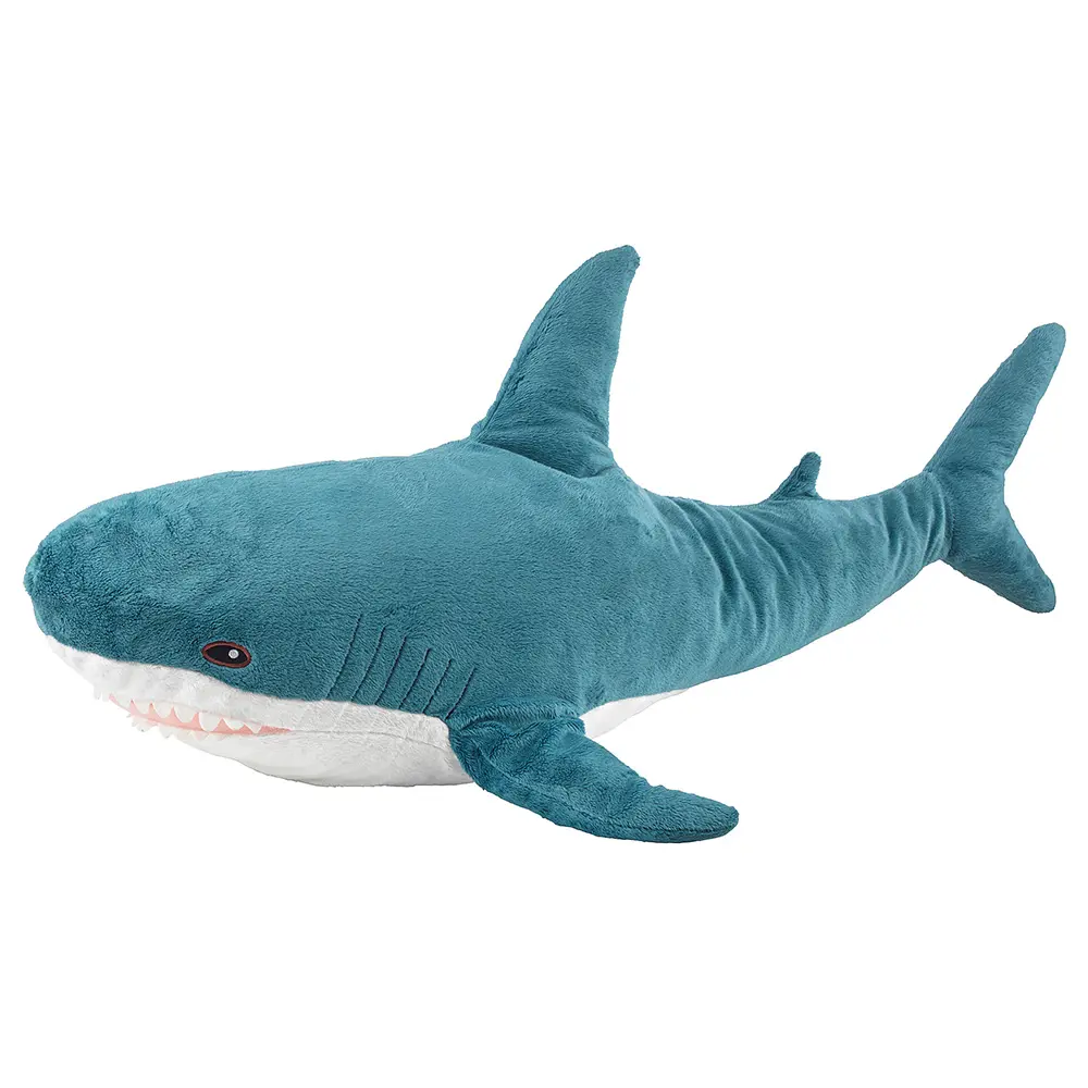2021 new model simulation hot selling shark plush toy plush dolls for baby gift