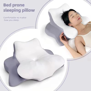 <span class=keywords><strong>Cuscino</strong></span> Ergonomico in Memory Foam, Sollievo dal Dolore al <span class=keywords><strong>Collo</strong></span> <span class=keywords><strong>per</strong></span> Tutte le Posizioni <span class=keywords><strong>di</strong></span> Sonno, <span class=keywords><strong>Cuscino</strong></span> Sagomato Traspirante <span class=keywords><strong>per</strong></span> Letto - Product Image 1