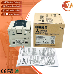คอนโทรลเลอร์ PLC รุ่นใหม่ FX3G-24MRES ของแท้ 14 อินพุต 10 เอาท์พุตรีเลย์ สำหรับระบบอัตโนมัติ 16 I/O 240V สำหรับการกำหนดตำแหน่งที่แม่นยำ - Product Image 1