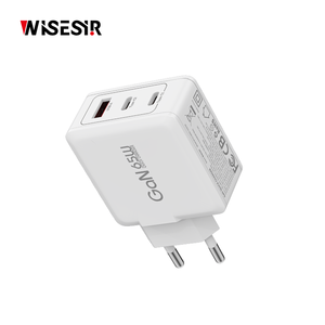 <span class=keywords><strong>Chargeur</strong></span> WISESIR GaN 65W avec 2 ports USB-C et 1 port USB-A, protocoles multiples PPS FCP SCP PD pour Huawei, iPhone, MacBook, <span class=keywords><strong>iPad</strong></span> - Product Image 2