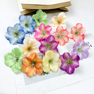 Flor Artificial de Magnolia Impresa de 8cm, Flor de Seda para Decoración de Bodas y Hogar - Product Image 1