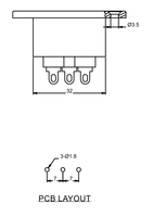 U L certifié 15A femelle prise à vis d'alimentation 3 broches 0708-1-CWF connecteur IEC C13 prise de Module de sortie 250V prises électriques