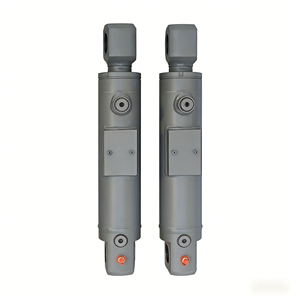 Cylindre <span class=keywords><strong>hydraulique</strong></span> à double action soudé sur mesure pour machines d'ingénierie, offrant une puissance de poussée et de traction élevées - Product Image 5