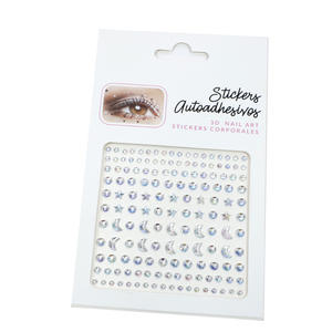 FX-T372 enfants diamant sourcil perle pâte bijoux coloré visage pâte pour fête Performances oeil Halloween <span class=keywords><strong>tatouage</strong></span> autocollant - Product Image 5