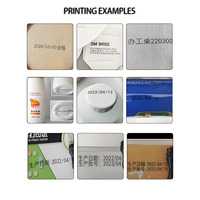 Nouvelle imprimante jet d'encre TIJ, imprimante d'étiquettes, machine de codage par lots industrielle, impression de date d'expiration, semi-automatique, haute vitesse