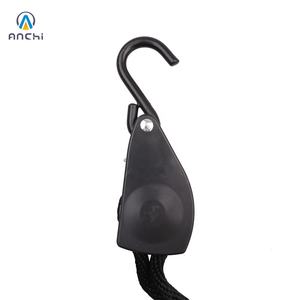 1/2นิ้ว3ม. ตัวสอดทำจากโลหะทำจากวัสดุ PP วงแหวนผูกเข้ากับตะขอรูปตัวเอส500lbs ความสามารถในการทำลาย - Product Image 2