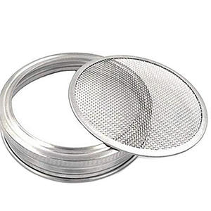 Soporte de germinación para tarros de cultivo, cubierta de malla de acero inoxidable, botella de vidrio tipo Mason para cultivo de tejidos vegetales - Product Image 5