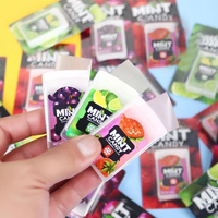 Heetverkopende fruitige frisse muntstrips, sterke koele papieren muntstrips, snoepjes en zoetigheden