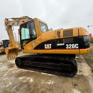 Excavadora CAT 320C Usada, Gran Potencia de Excavación, Motor y Sistema Hidráulico Originales, Pocas Horas de Trabajo, Resistente al Desgaste, Disponible en Stock - Product Image 1