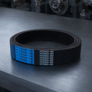 Correa Dentada HTD 5M de Yizun, 1225 mm, Neopreno Resistente al Desgaste, para Transmisión de Maquinaria Industrial - Product Image 2